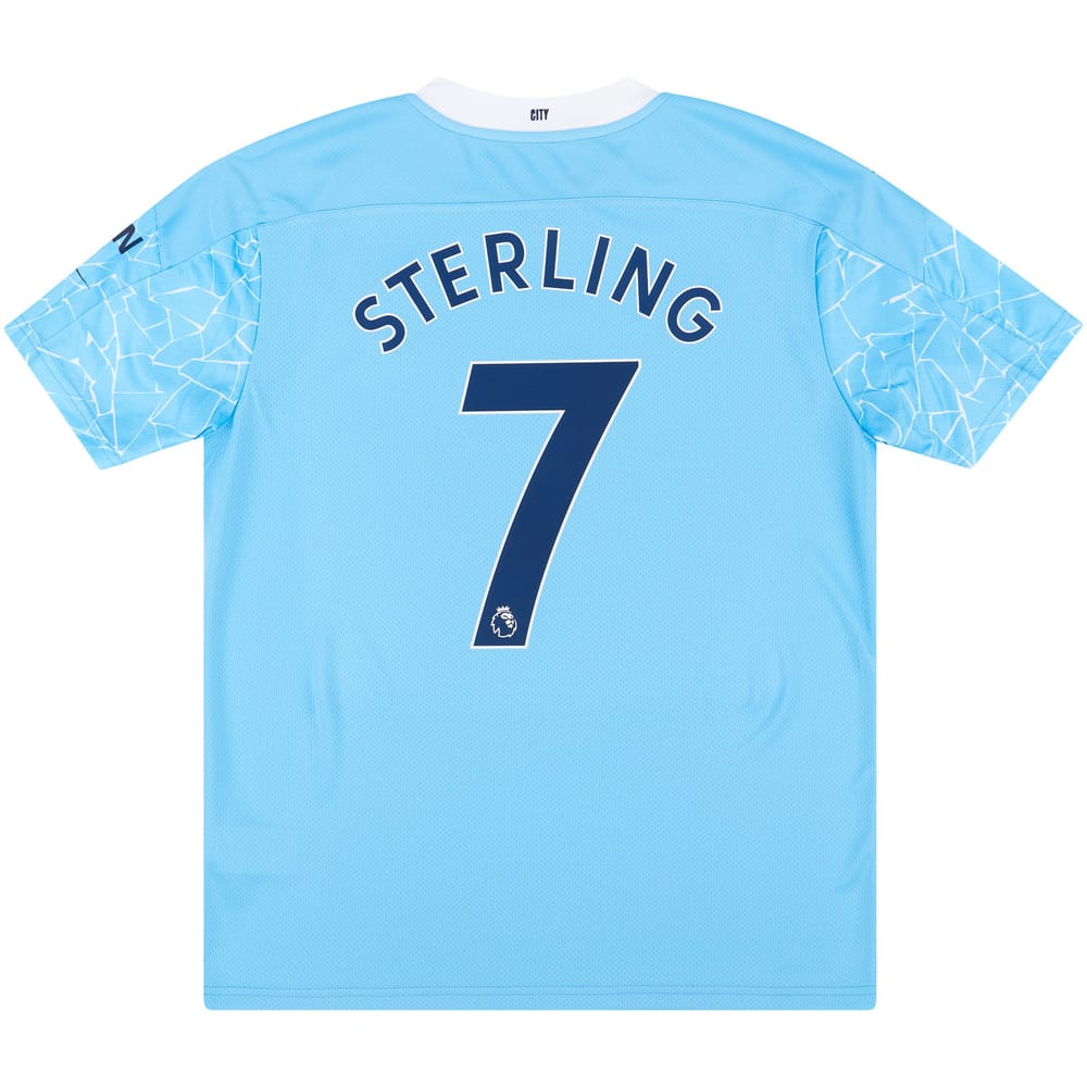 2020-21 Manchester City Home Shirt Sterling #7 - NEW