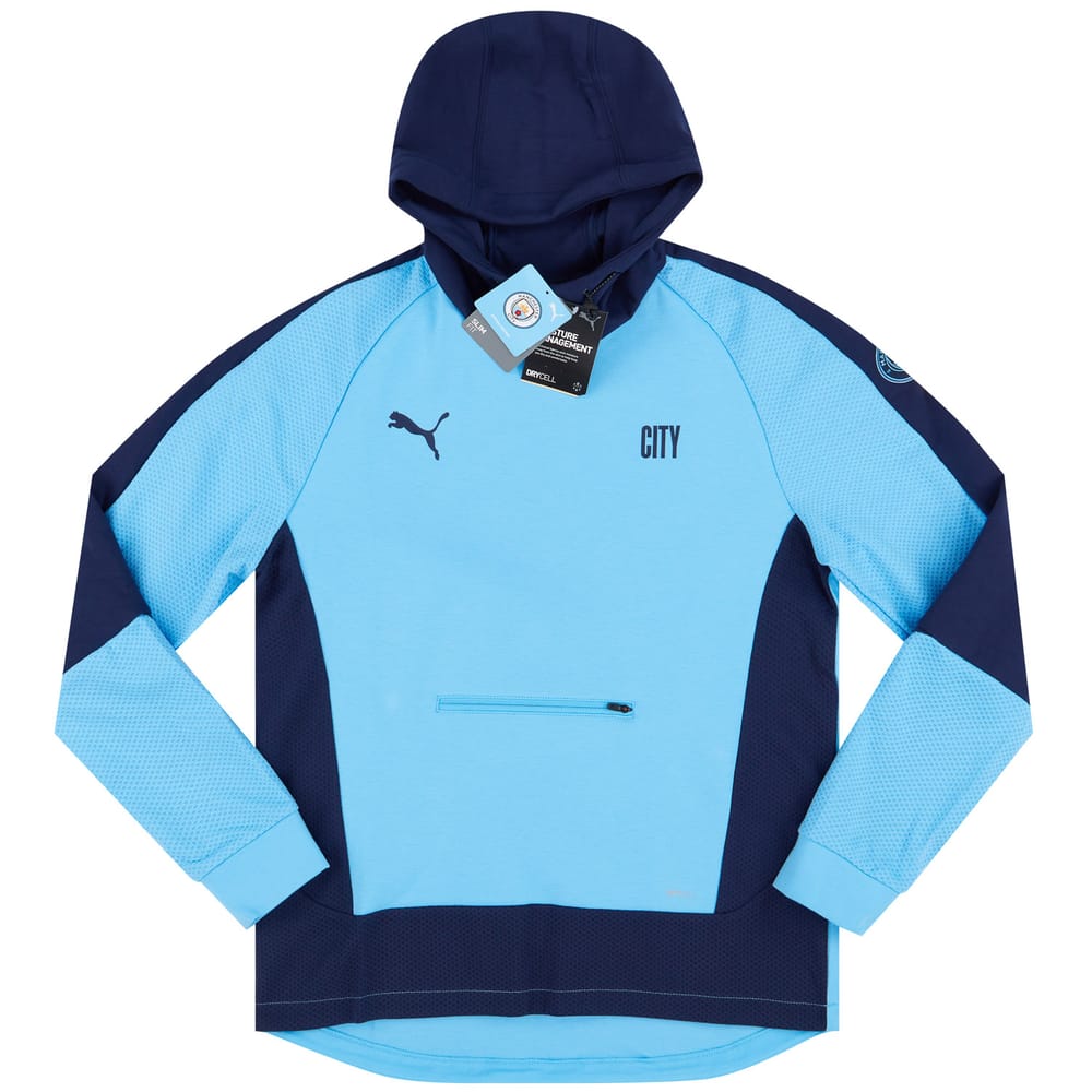 2020-21 Manchester City Puma Evostripe Hooded Top
