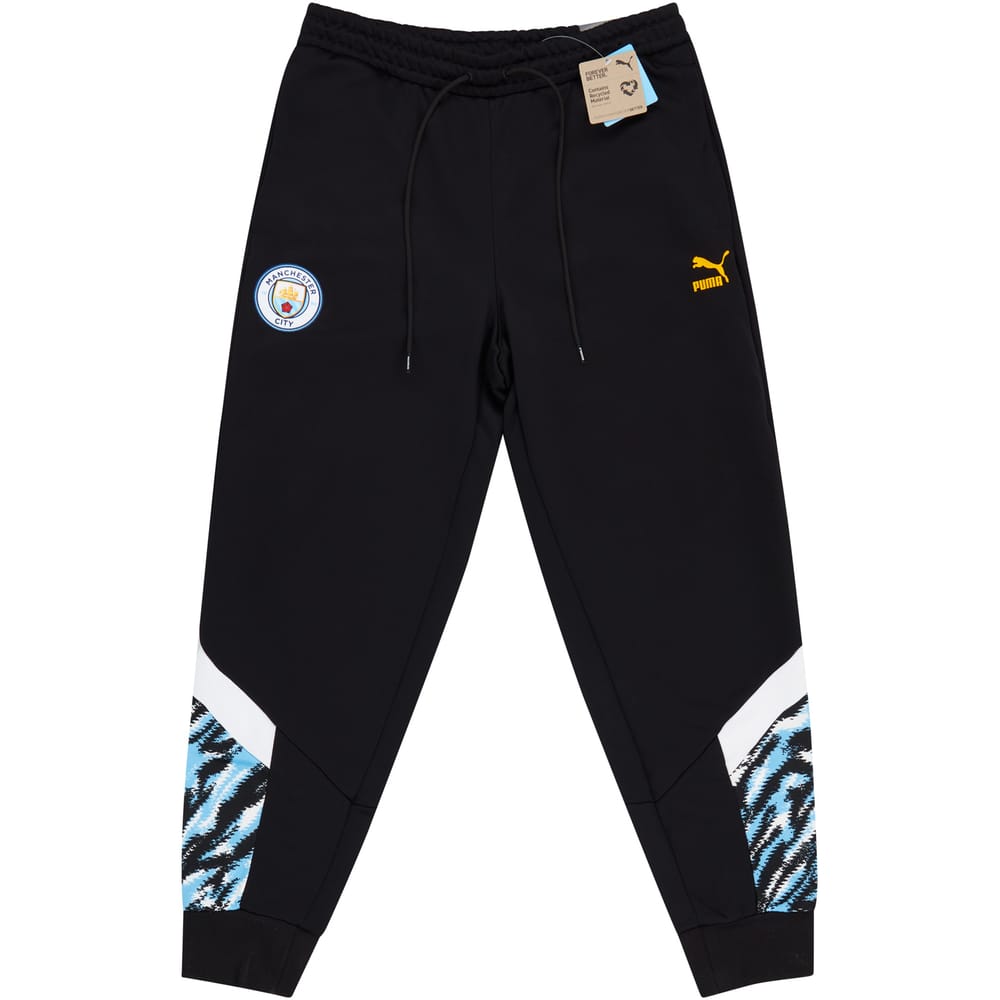 2020-21 Manchester City Puma Iconic Graphic Pants/Bottoms (L)