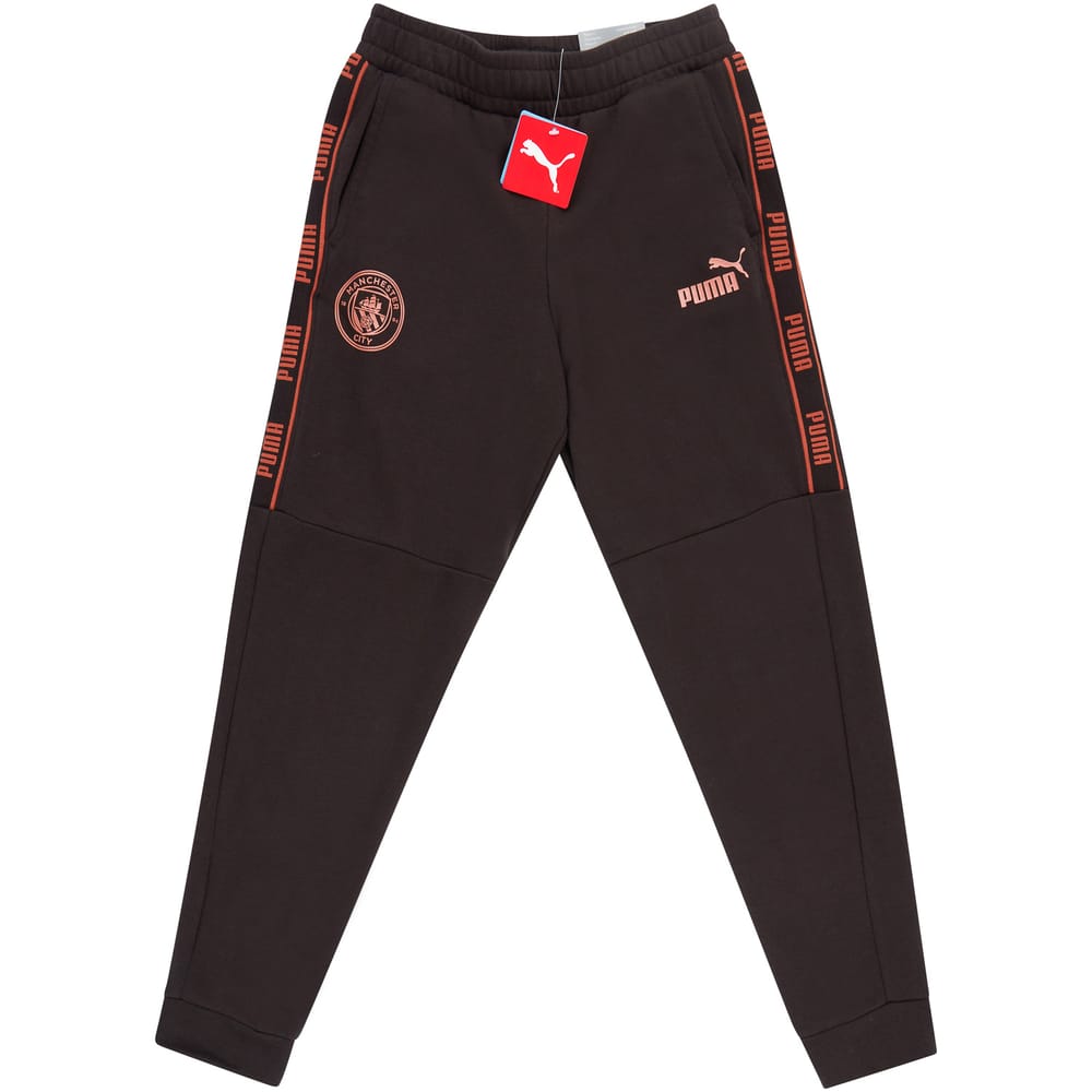 2020-21 Manchester City Puma Culture Track Sweat Pants/Bottoms - NEW - (KIDS)