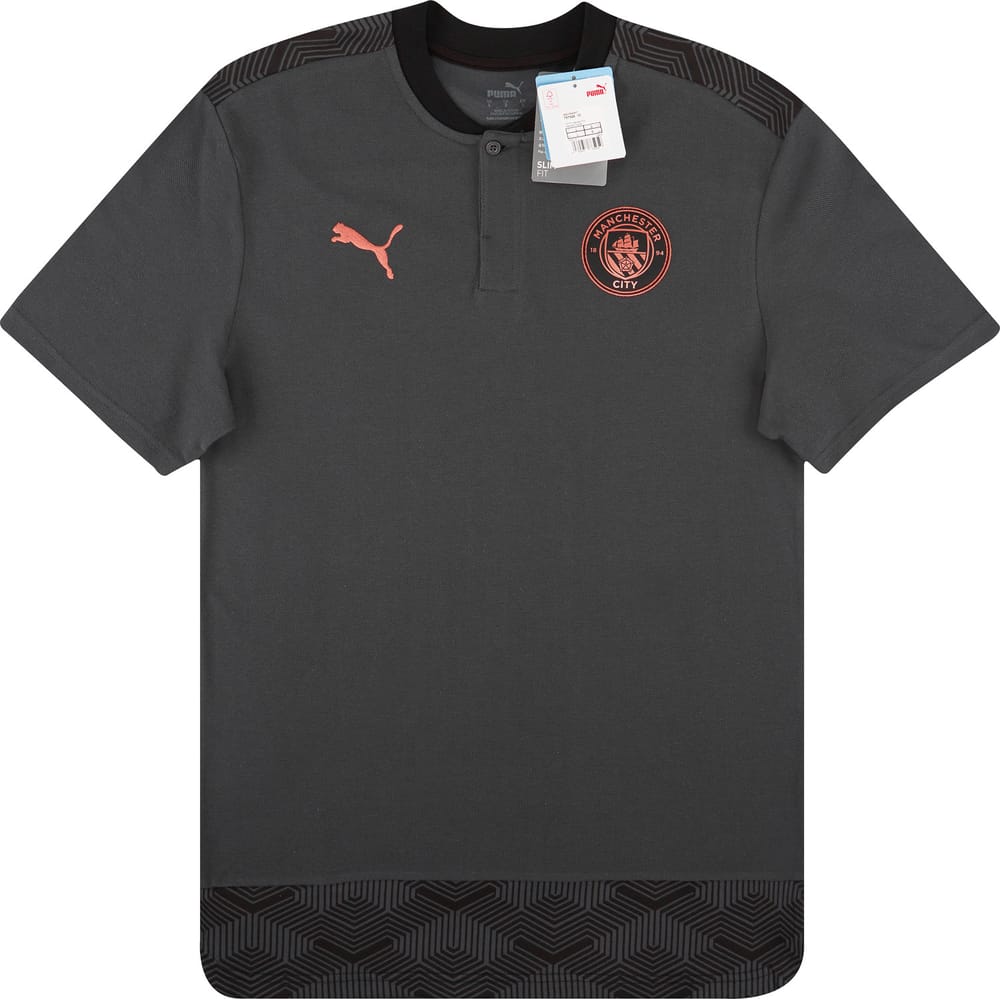 2020-21 Manchester City Puma Casuals Polo T-Shirt