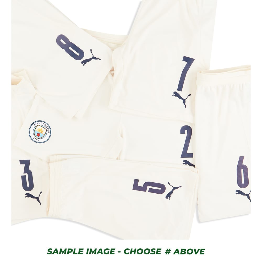 2020-21 Manchester City Match Issue Third Change Shorts # (Excellent) M