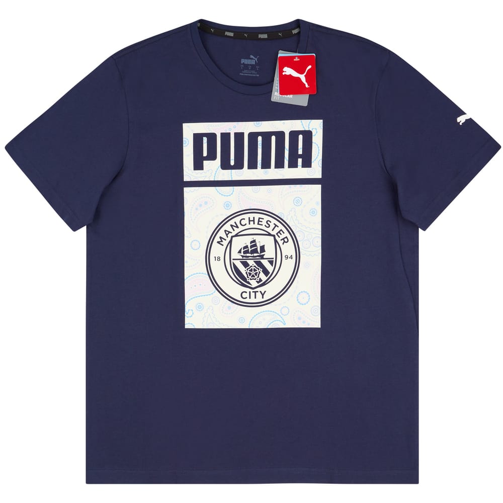 2020-21 Manchester City Puma Graphic Tee