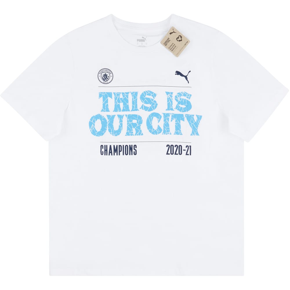 2020-21 Manchester City Puma Winners Tee