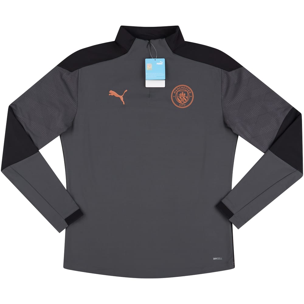 2020-21 Manchester City Puma 1/4 Zip Training Top