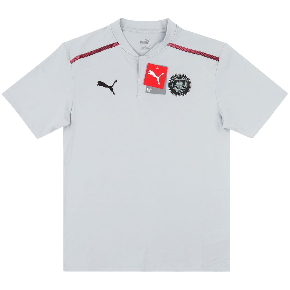 2021-22 Manchester City Puma Casuals Polo T-Shirt