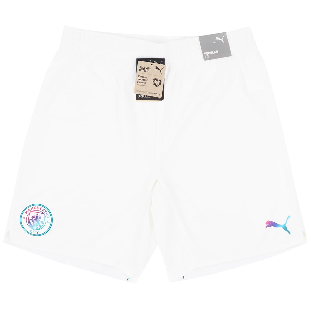 2021-22 Manchester City Player Issue Away Shorts