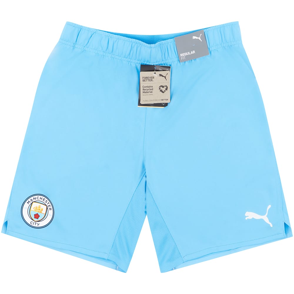 2021-22 Manchester City Player Issue Home Shorts