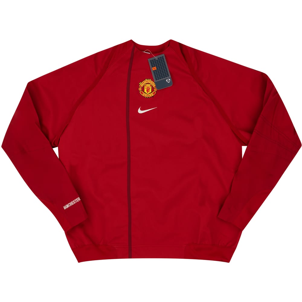 2003-04 Manchester United Player Issue Woven Training Top (L)