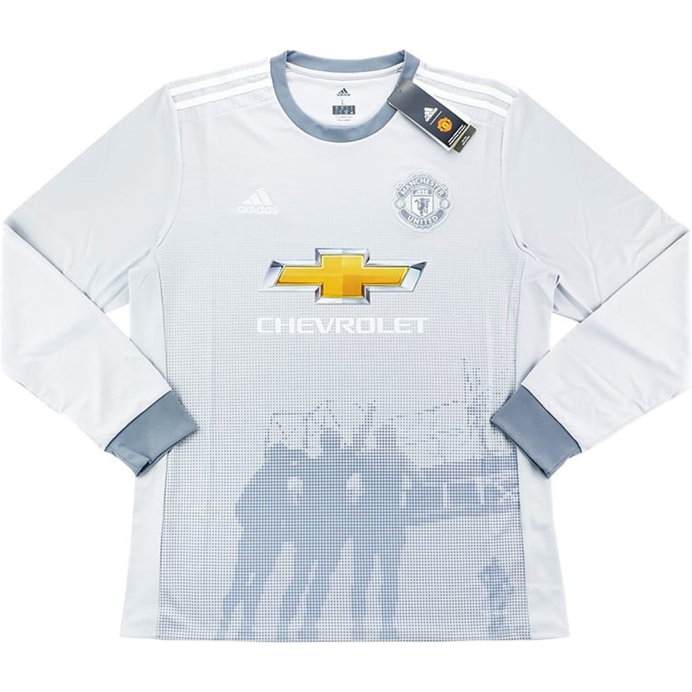 2017-18 Manchester United Third L/S Shirt - NEW