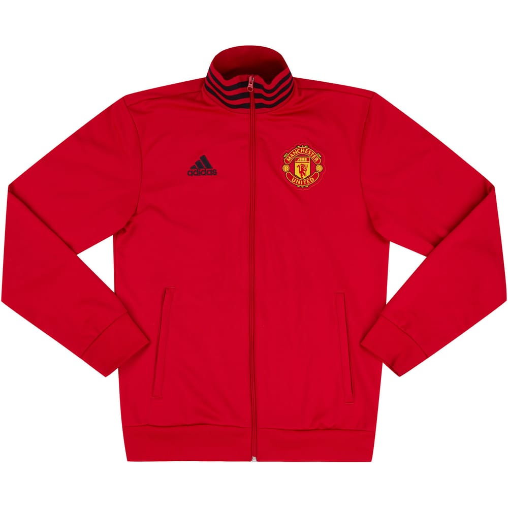 2018-19 Manchester United adidas Track Top - 8/10 - (S)