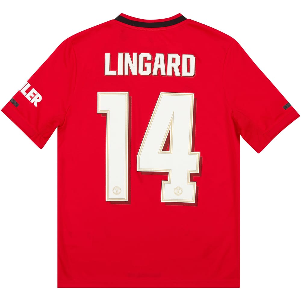 2019-20 Manchester United Home Shirt Lingard #14 KIDS