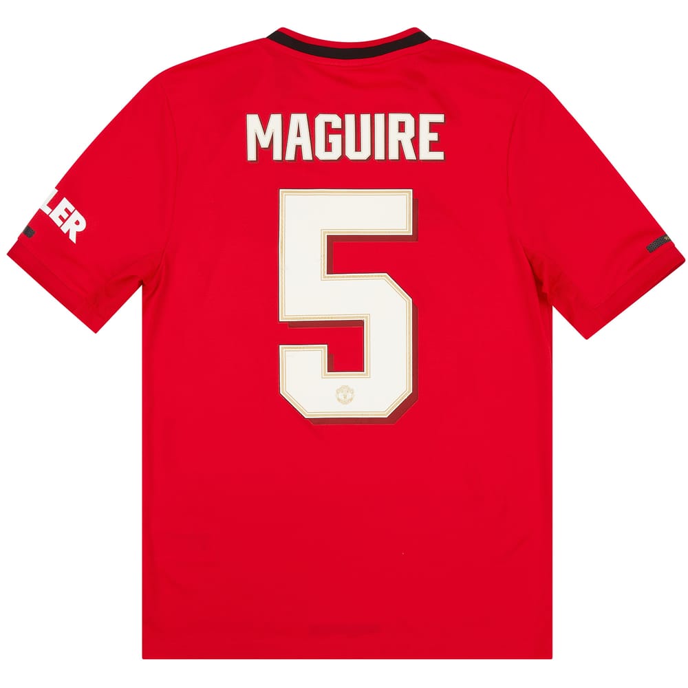 2019-20 Manchester United Home Shirt Maguire #5 - NEW - KIDS