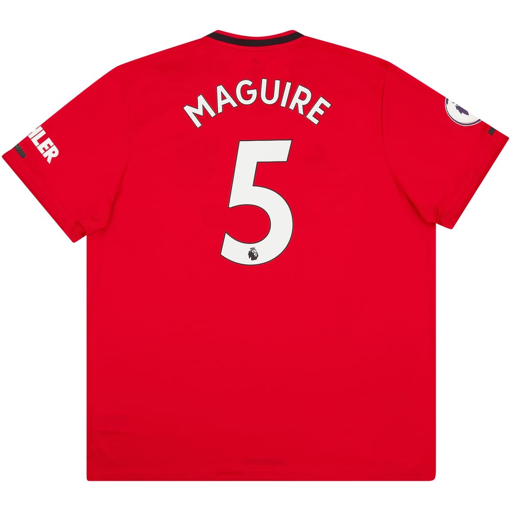 2019-20 Manchester United Home Shirt Maguire #5 S