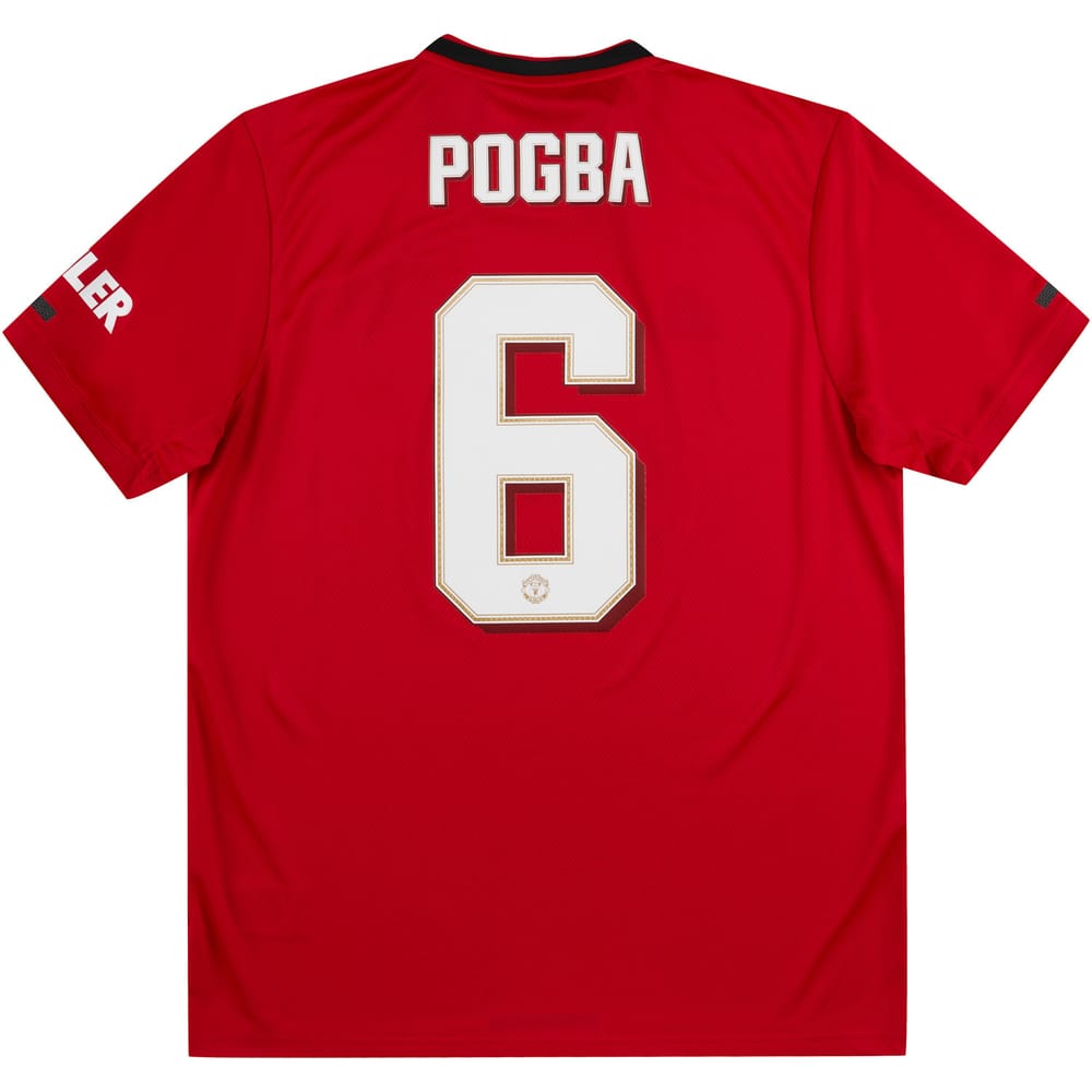 2019-20 Manchester United Home Shirt Pogba #6