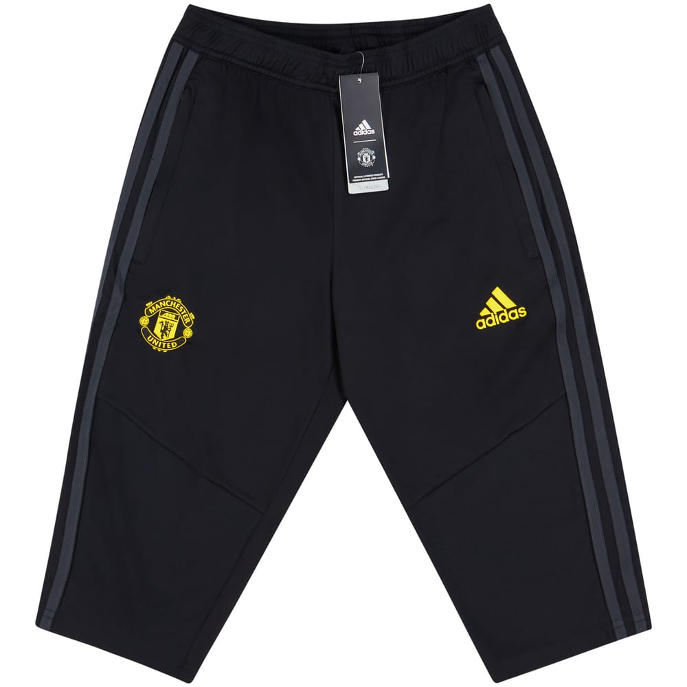 2019-20 Manchester United adidas 3/4 Training Pants - NEW
