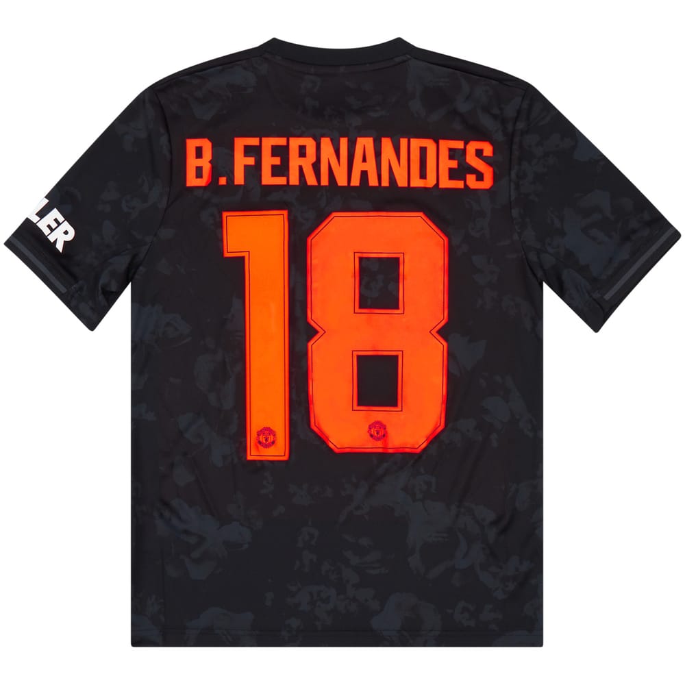 2019-20 Manchester United Third Shirt B. Fernandes #18 KIDS