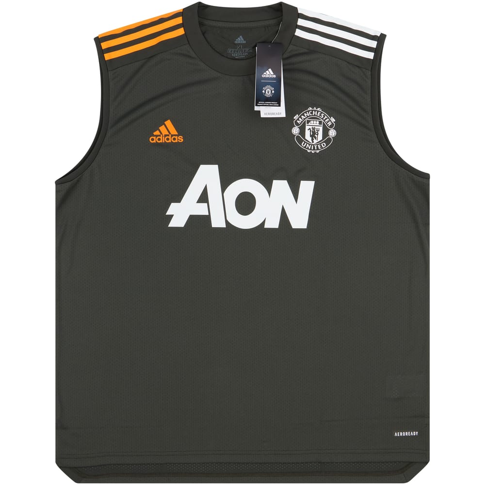 2020-21 Manchester United adidas Training Vest - NEW