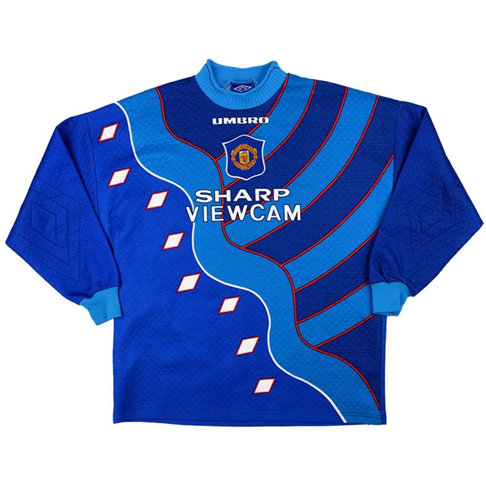 1995-96 Manchester United GK Away Shirt - 6/10 - (Y)