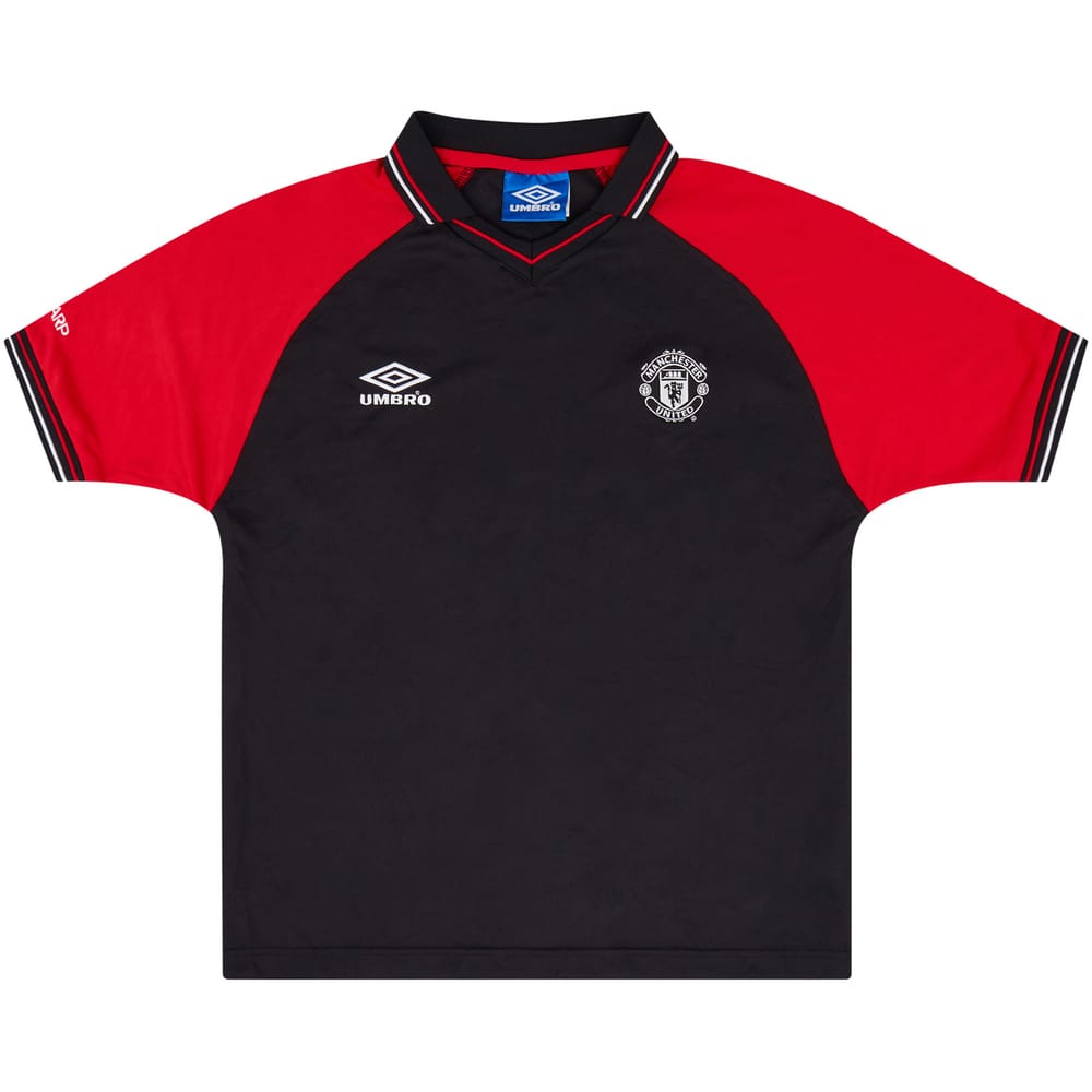 1998-99 Manchester United Umbro Training Shirt - 8/10 - (Y)
