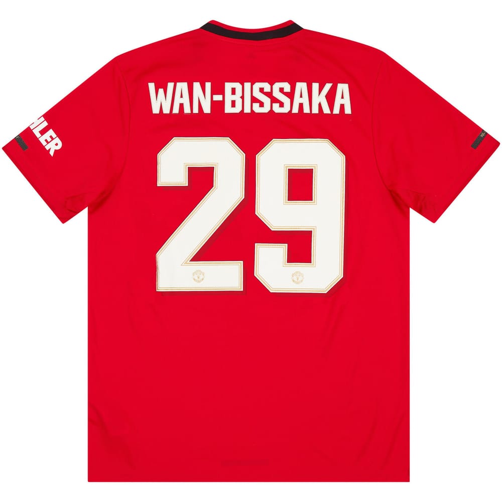 2019-20 Manchester United Home Shirt Wan-Bissaka #29