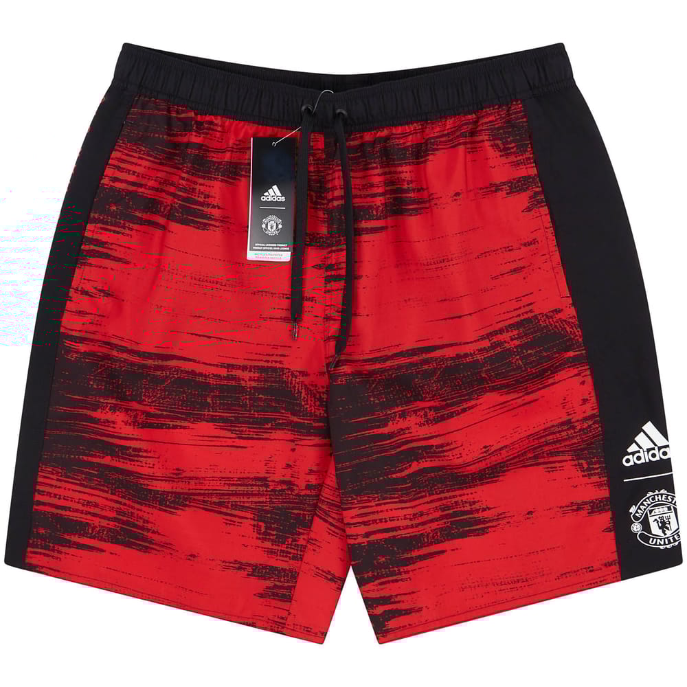 2020-21 Manchester United adidas Swim Shorts - NEW