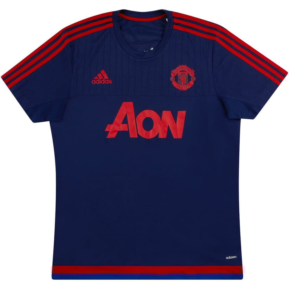 2015-16 Manchester United Adizero Training Shirt