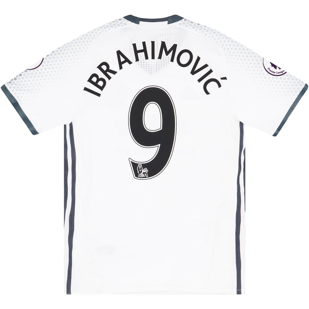 2016-17 Manchester United Player Issue Third Shirt Ibrahimovic #9
