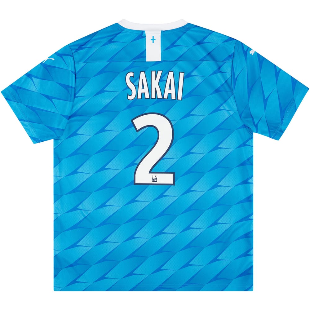 2019-20 Olympique Marseille Away Shirt Sakai #2
