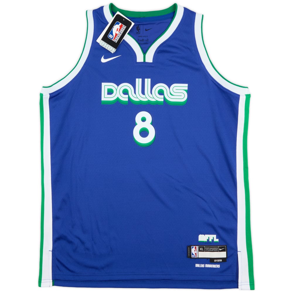 2022-23 Dallas Mavericks Green #8 Nike Swingman Alternate Jersey (XL.Kids)