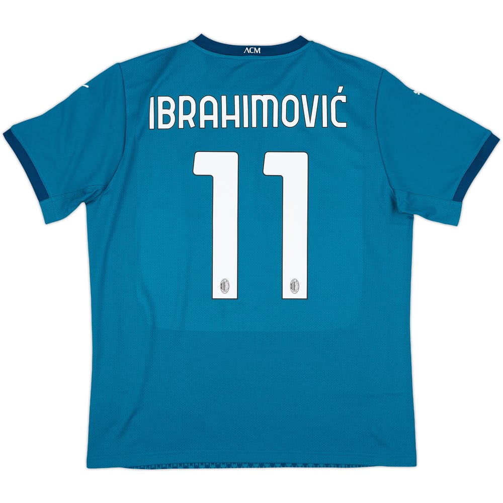 2020-21 AC Milan Third Shirt Ibrahimovic #11 (L)