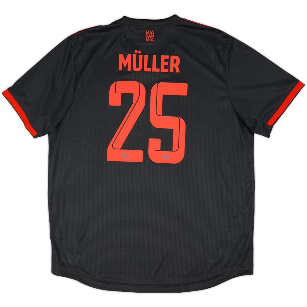 2022-23 Bayern Munich Authentic Third Shirt Muller #25 - 10/10 - (XL)