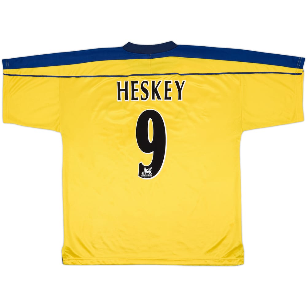 1999-01 Leicester Third Shirt Heskey #9 - 7/10 - (XL/XXL)