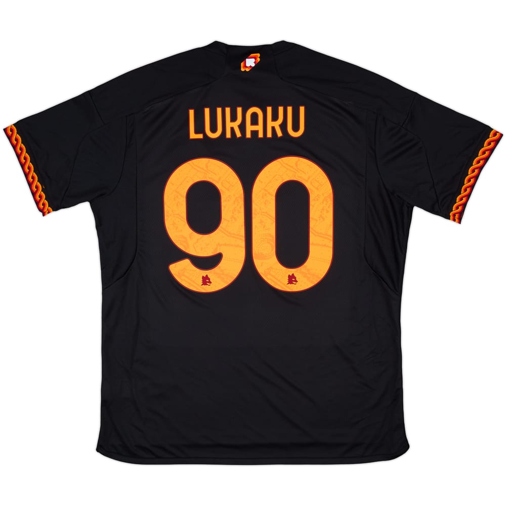 2023-24 Roma Third Shirt Lukaku #90 (XL)