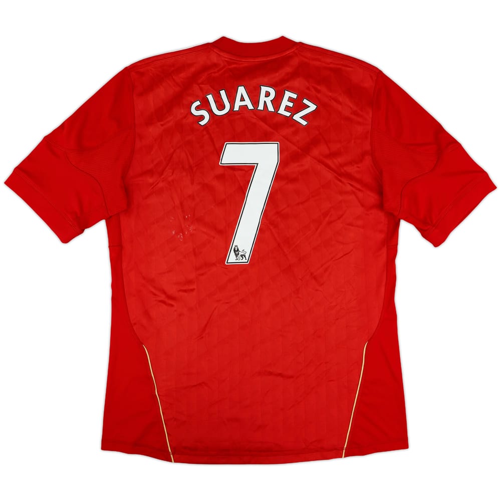 2010-12 Liverpool Home Shirt Suarez #7 - 5/10 - (L)