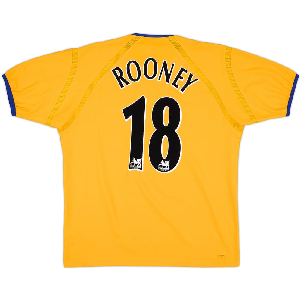 2003-04 Everton Away Shirt Rooney #18 - 8/10 - (L)