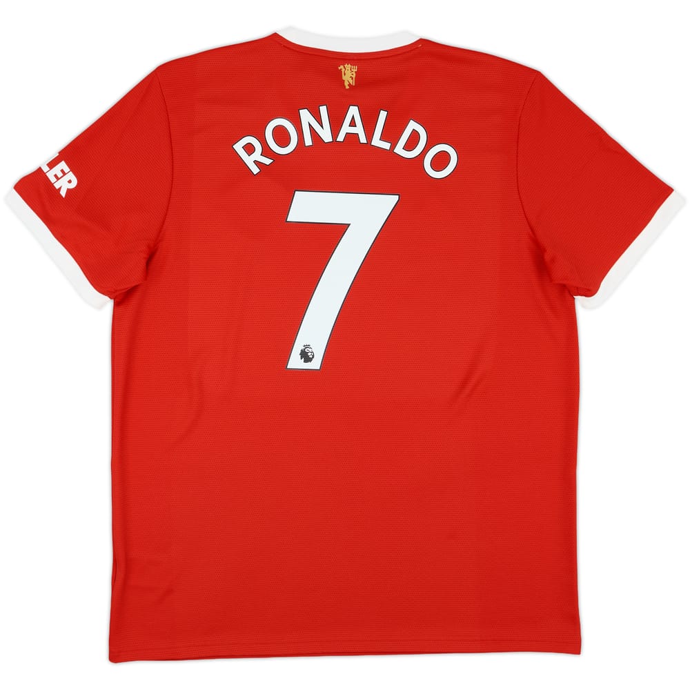 2021-22 Manchester United Home Shirt Ronaldo #7 (XL)