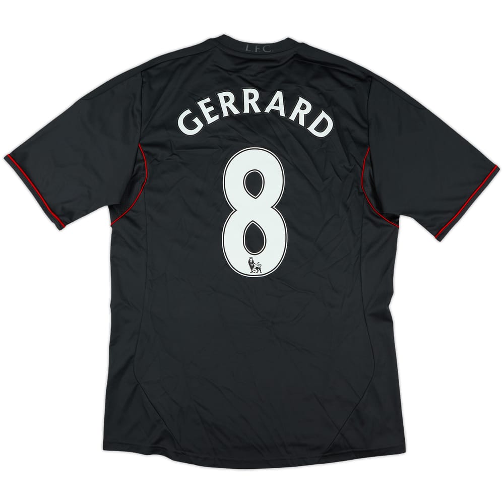 2011-12 Liverpool Away Shirt Gerrard #8 - 6/10 - (M)