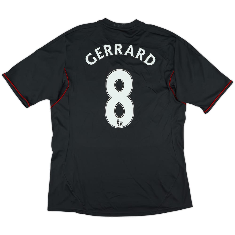 2011-12 Liverpool Away Shirt Gerrard #8 - 6/10 - (L)