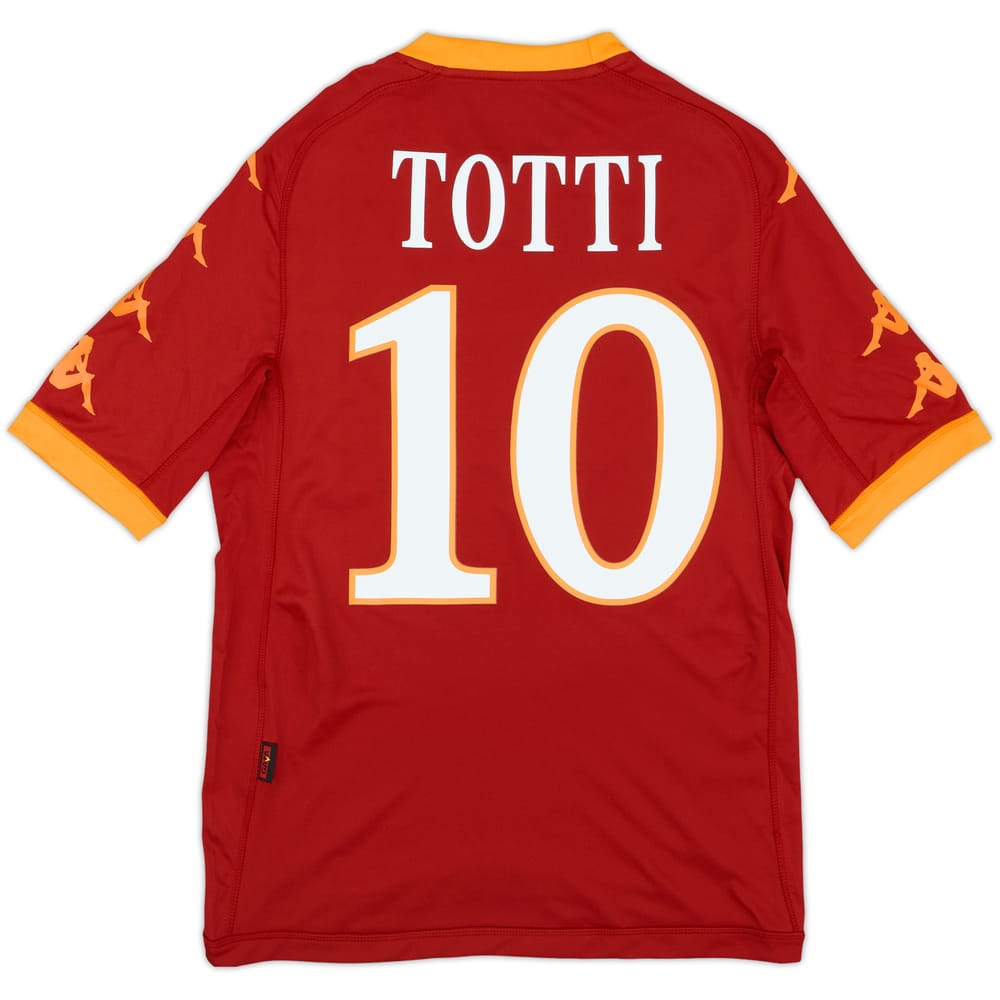 2010-11 Roma Home Shirt Totti #10 - 10/10 - (M)