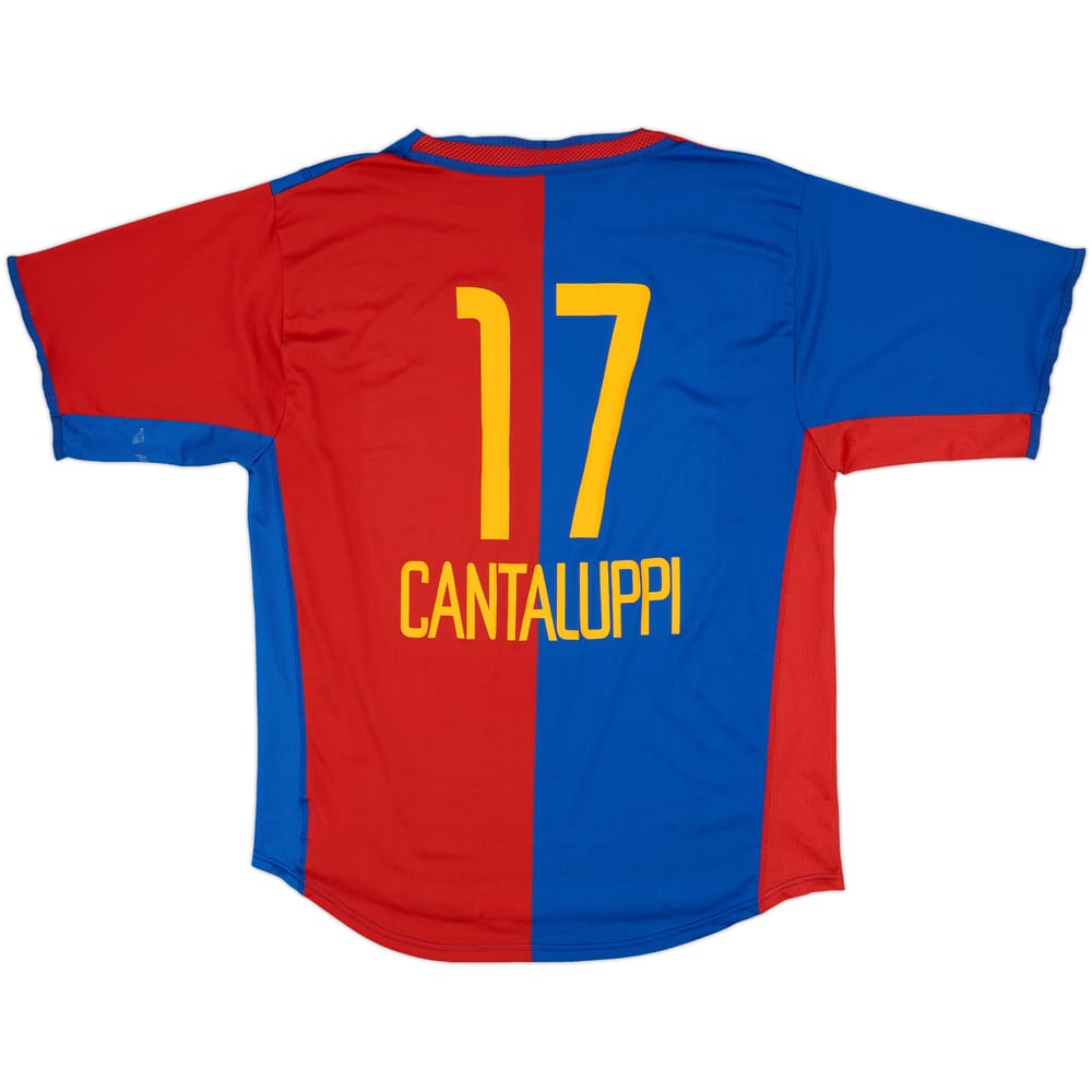 2002-04 FC Basel Home Shirt Cantaluppi #17 - 4/10 - (XL)