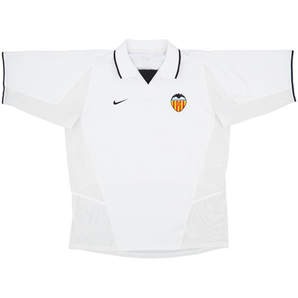 2003-04 Valencia Home Shirt - 8/10 - (XL)