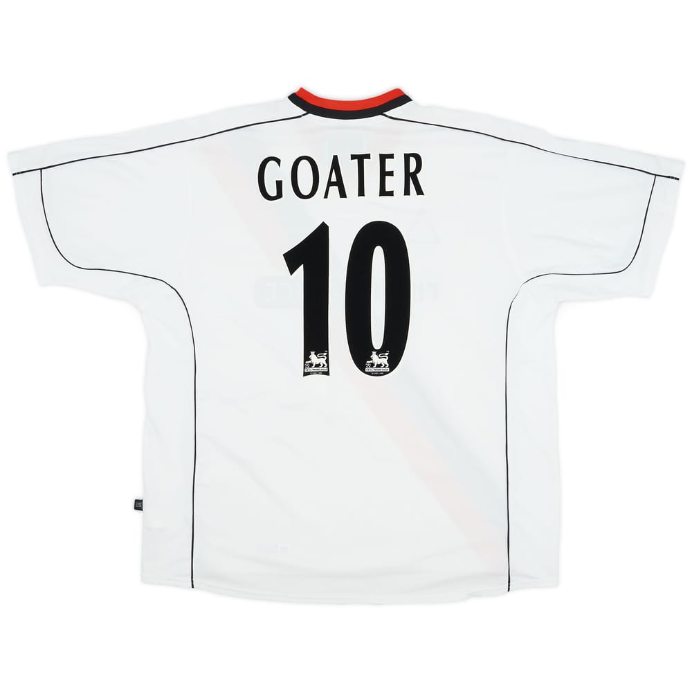 2002-03 Manchester City Away Shirt Goater #10 - 10/10 - (XXL)