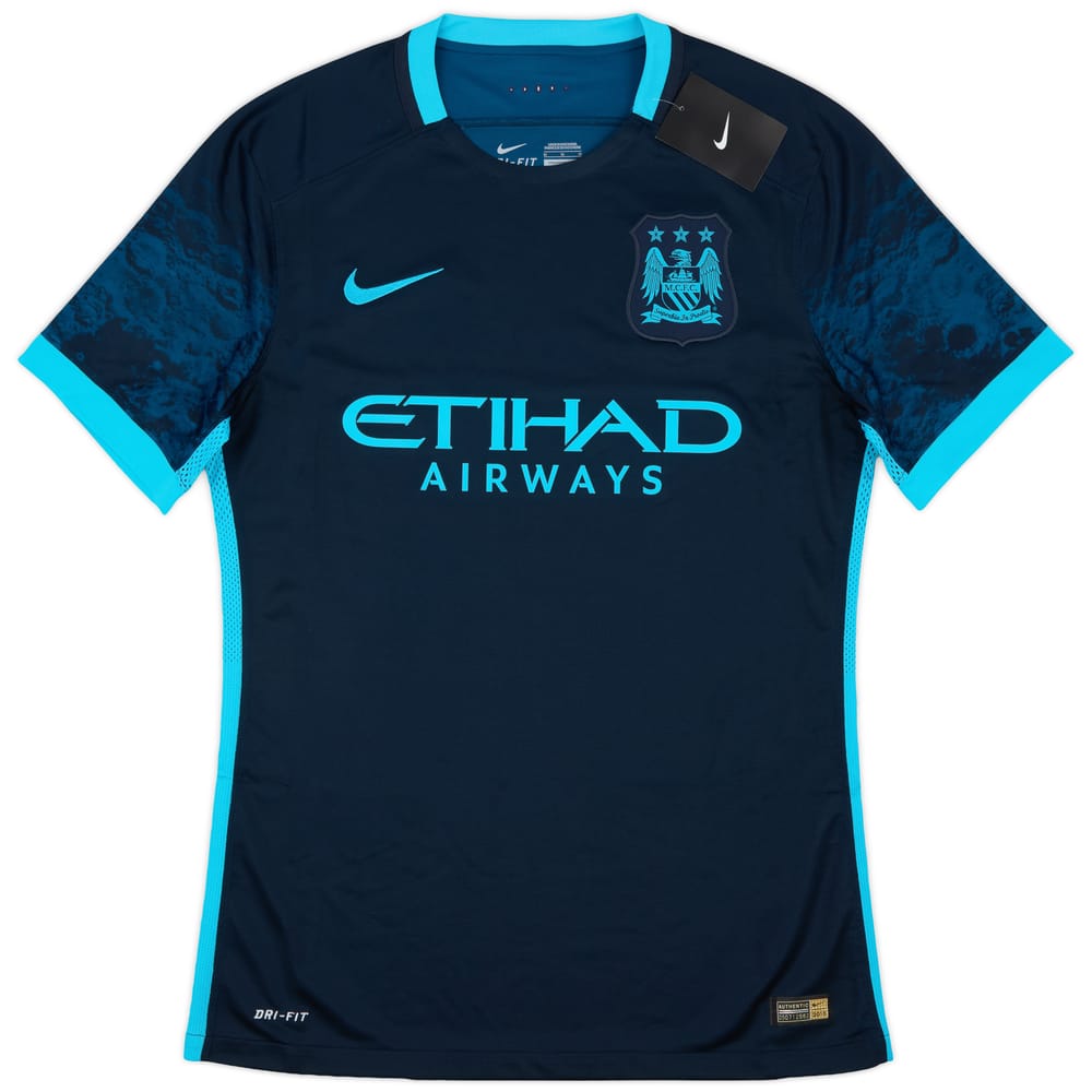 2015-16 Manchester City Authentic Away Shirt