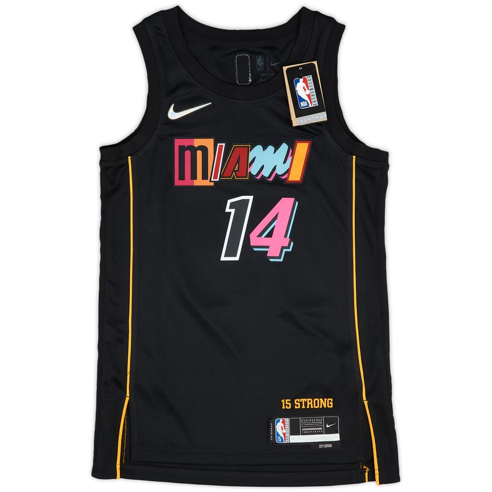 2021-22 Miami Heat Herro #14 Nike Swingman Alternate Jersey (3XL)