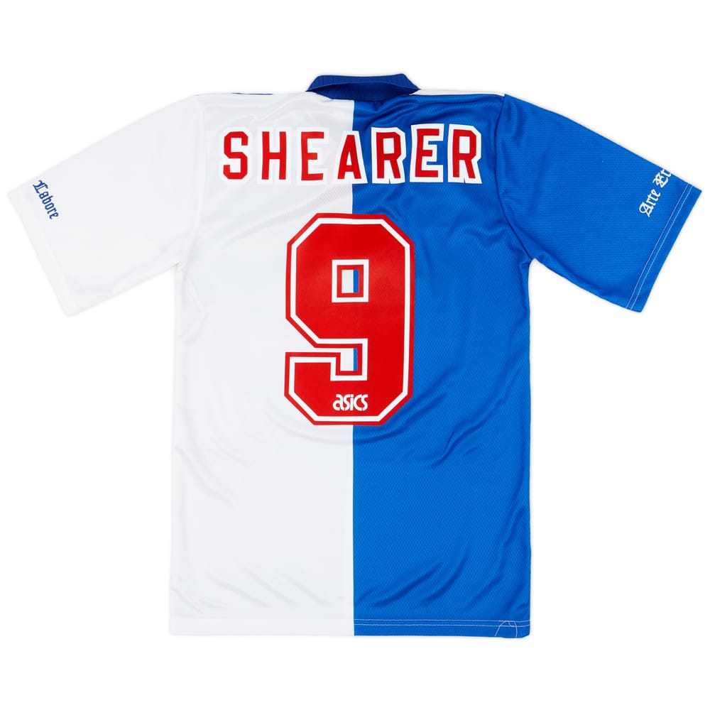 1994-95 Blackburn Rovers Home Shirt Shearer #9 - 9/10 - (S)