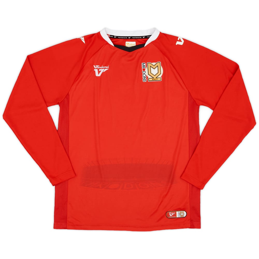 2012-13 MK Dons Away L/S Shirt - 8/10 - (M)
