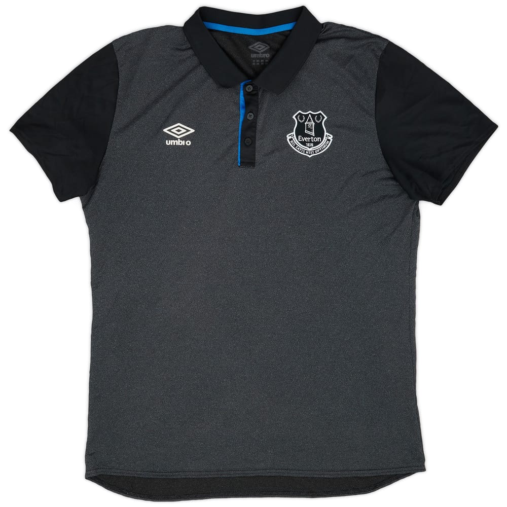 2018-19 Everton Umbro Polo Shirt - 8/10 - (XL)