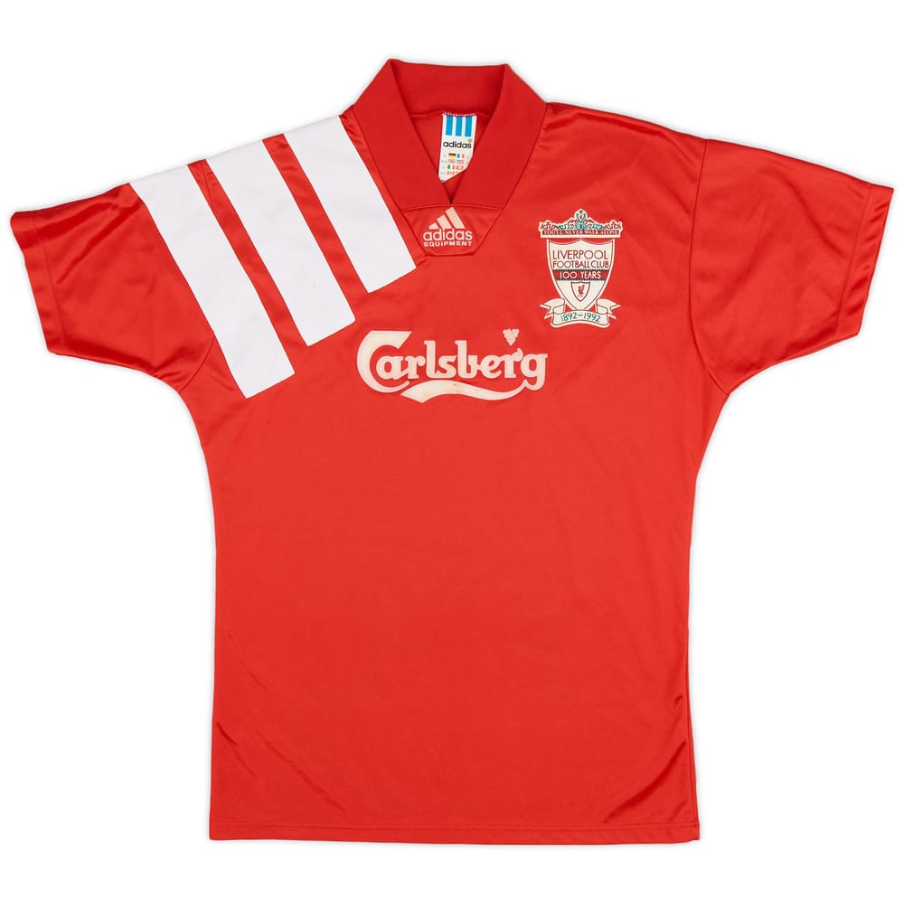 1992-93 Liverpool Centenary Home Shirt - 7/10 - (S)