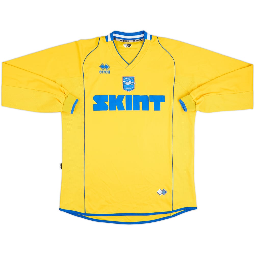 2007-08 Brighton Third L/S Shirt #3 - 8/10 - (XL)